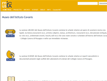 Tablet Screenshot of musica.cavanis.net